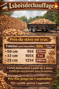 Prix stère de bois
